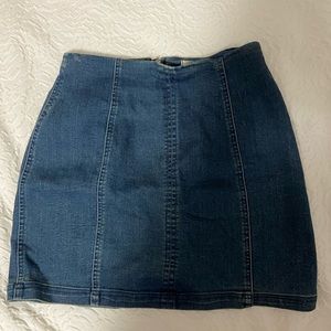 Em and Elle dark blue Jean skirt